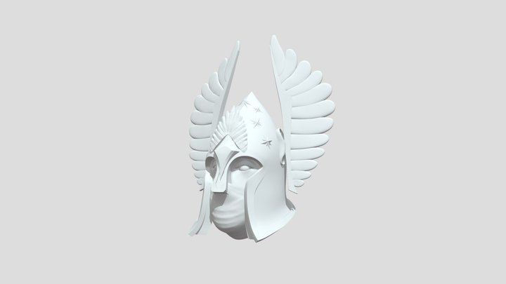 Стражник (его голова) 3D Model