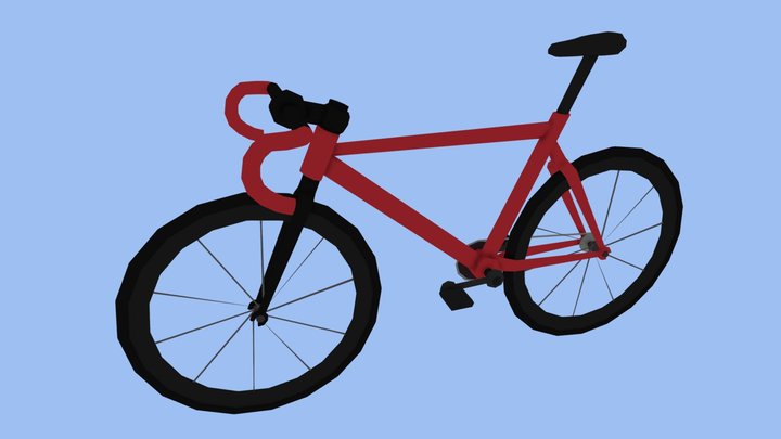 Fixie Bike 3D Model
