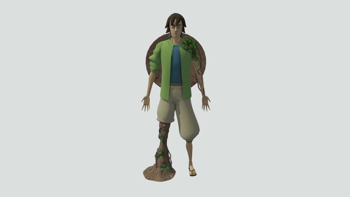 Nean Lotze - Character Design 3D Model