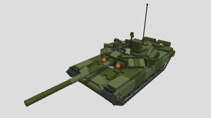 T90-MS (lego-moc) 3D Model