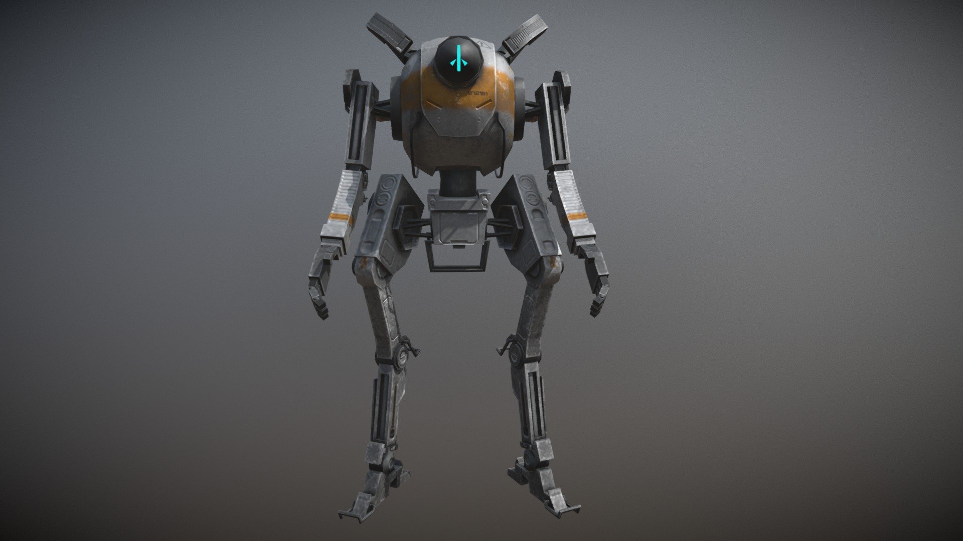 Titanfall 2 Northstar inspired titan - 3D Printable Model on