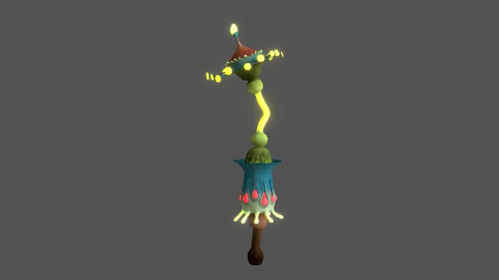Synapse Plants 3D Model