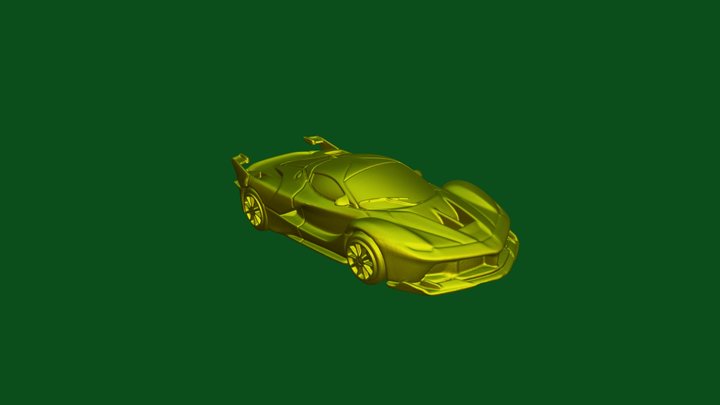 Ferrari FXX car miniature