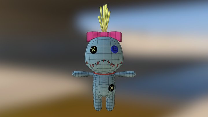醜ㄚ頭 3D Model