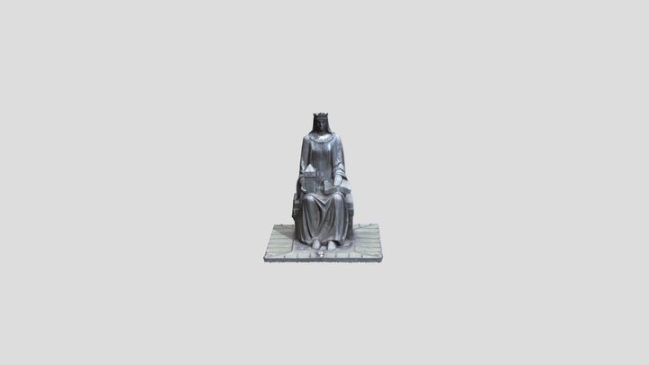 Saint Barbara Monument 3D Model