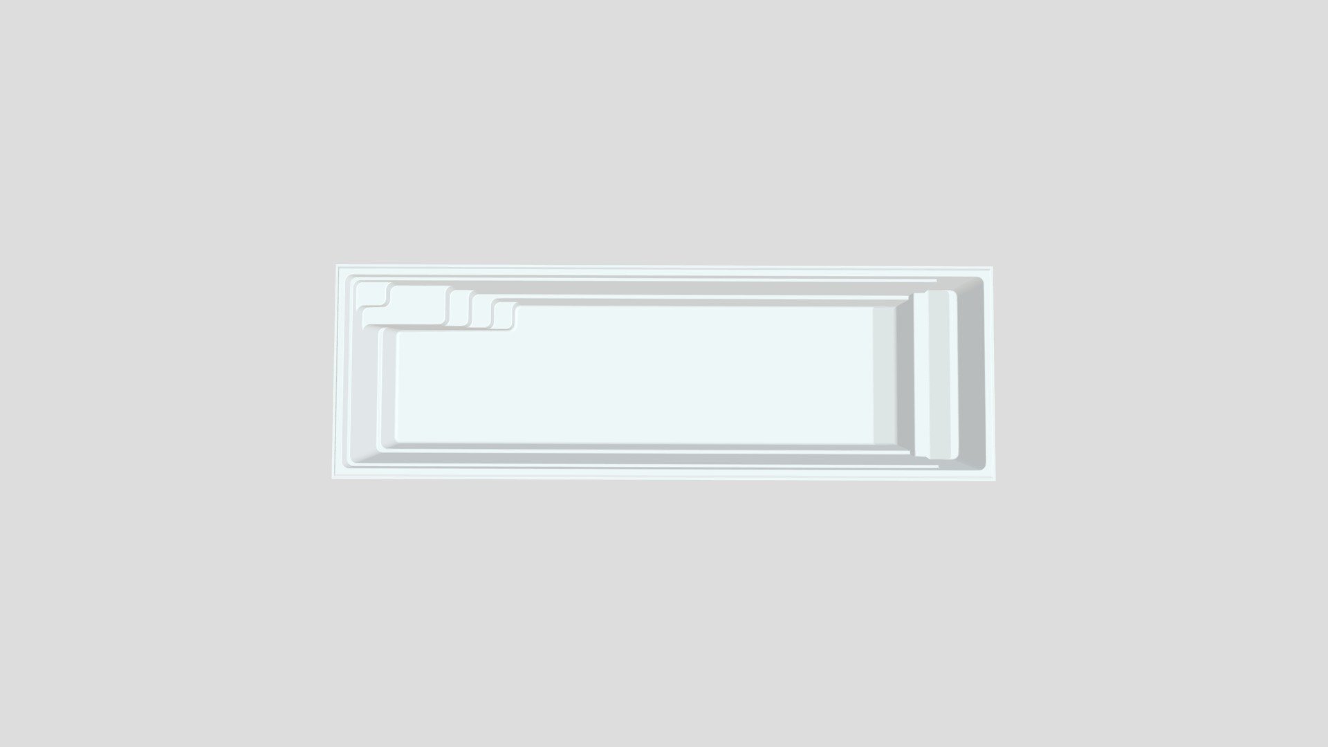 Сompass Pools Model Aqua110 — Sketchfab embed 3D viewer