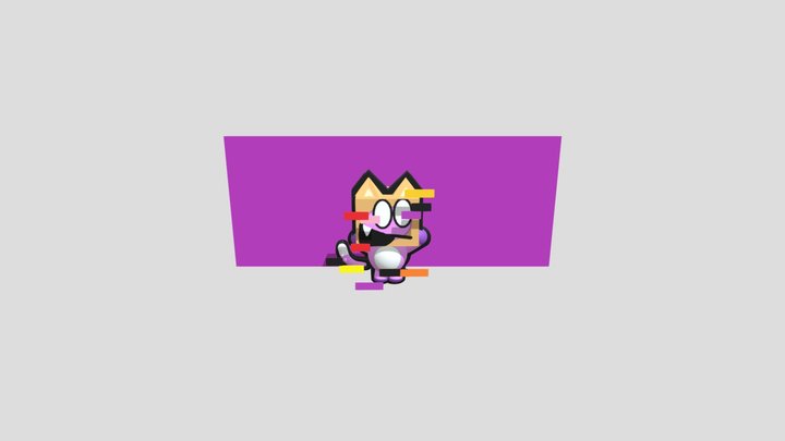 Corrupted Foxy - Learning With Pibby X Lanky Box 3D Model