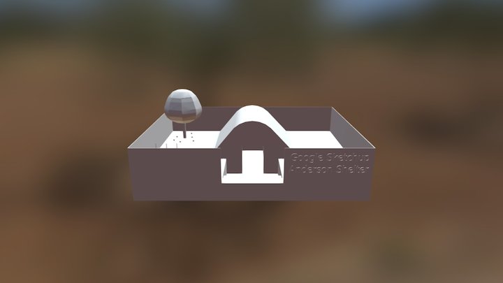 Anderson Shelter 3D Model