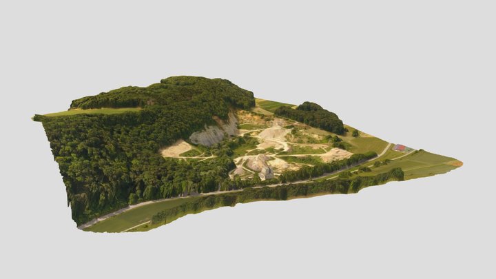 Clay Quarry (3D Drone Scan) 3D Model