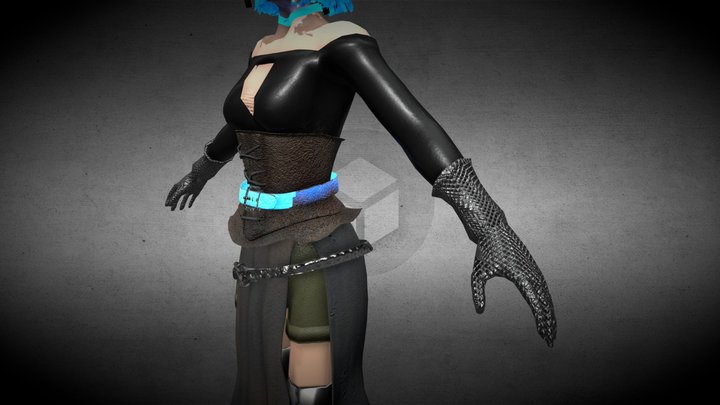Witch 3D Model