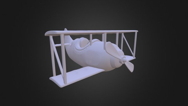 Le Petit Prince Avion | Little Prince Plane 3D Model