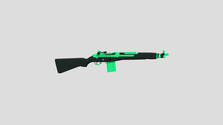 M1A_sniper 3D Model