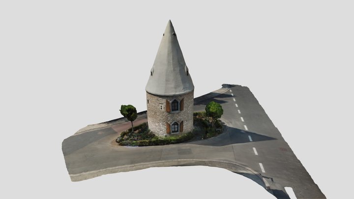 [SfM] Ortsbefestigung Ober-Ingelheim, Neuweg 3D Model