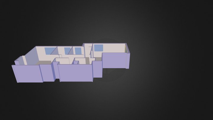 120m2 3D Model