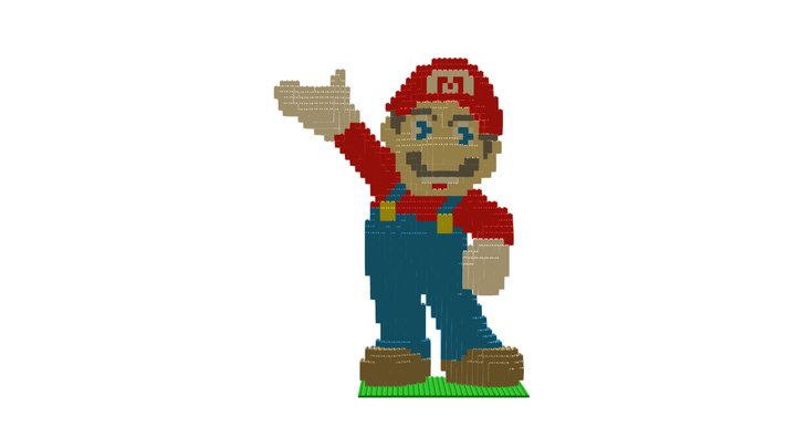 Mario Hand up !! 3D Model