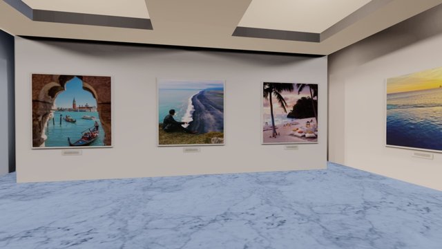 Instamuseum for @Bestvacations 3D Model