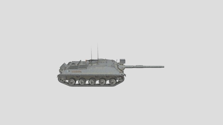 Kanonenjagdpanzer 105 – Modello 3D gratuito STL