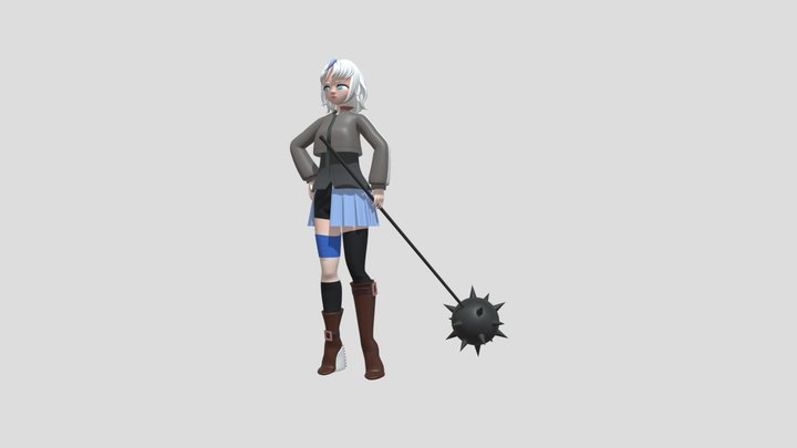 Reiv - The Lonely Hero 3D Model