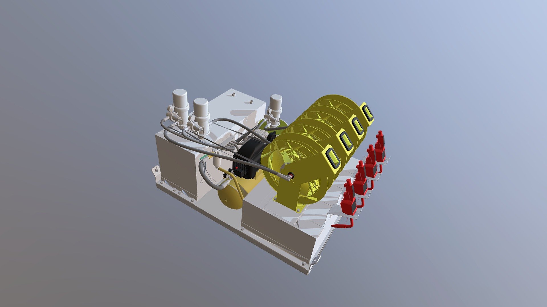 Lube Skid 3D model by jeanfgr [c2e790b] Sketchfab