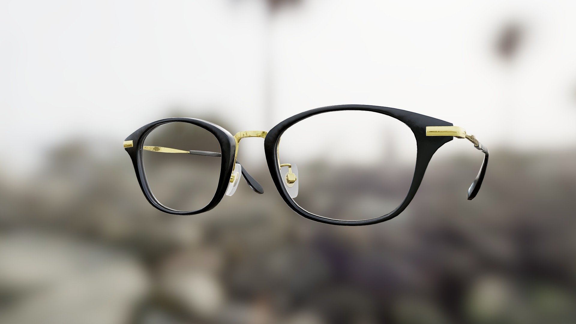 Generic Medium Wellington Glasses (Black x Gold)