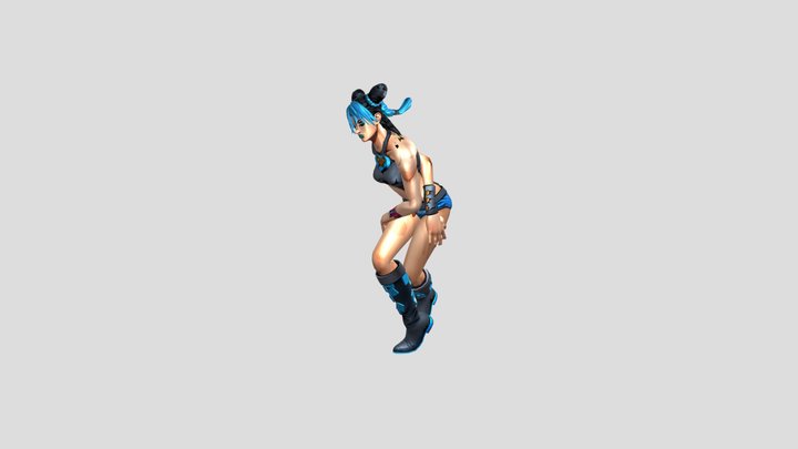 Jolyne cujoh v2 3D Model