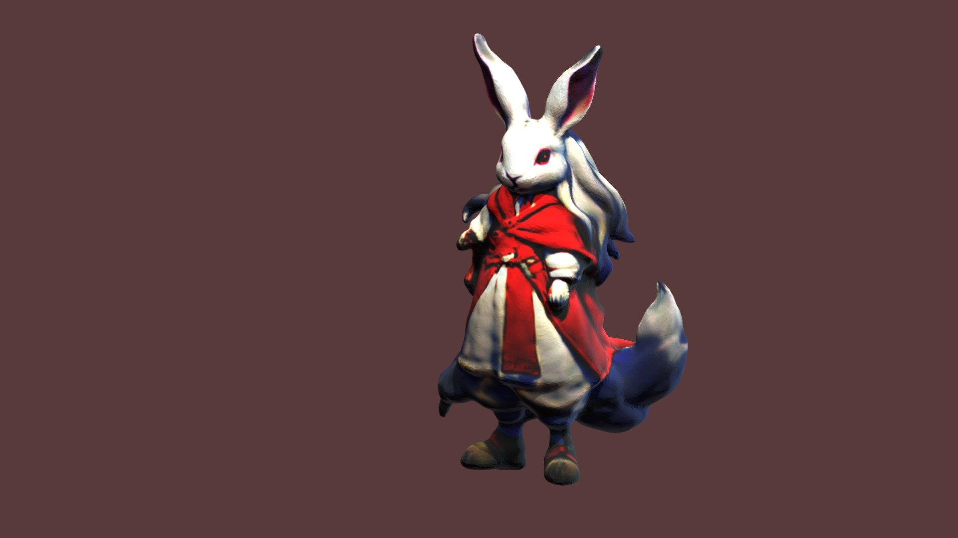 Rabbit_static_mesh_low_texture_quality - Download Free 3D model by ill ...