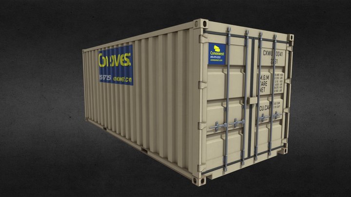Container 3D Model
