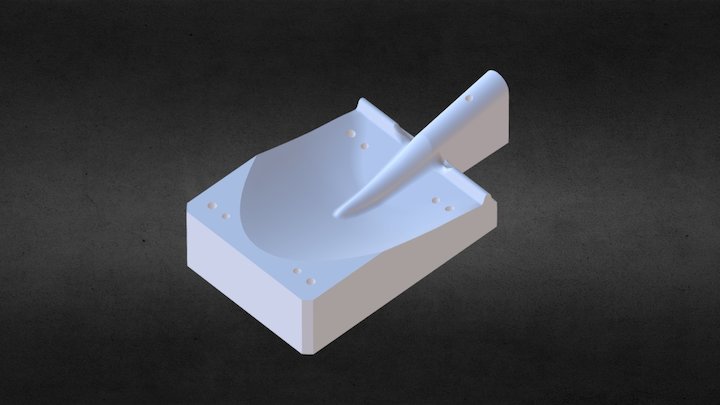 Пуансон штампа 3D Model
