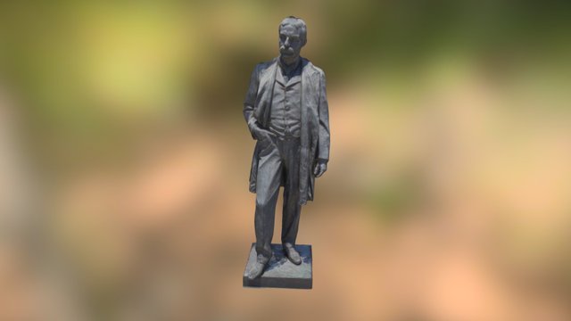 Flagler Statue (click and drag to navigate) 3D Model