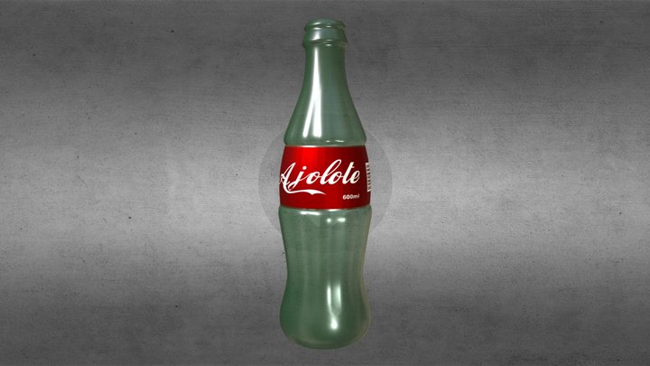Soda Bottle 3D Model