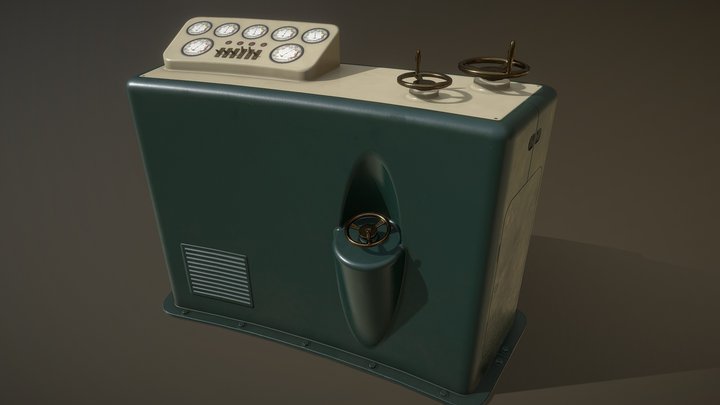 Technology console 3D Model