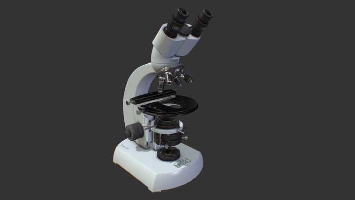 Zeiss Microscope 3D Model