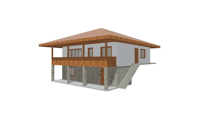 House Visokovci 3D Model