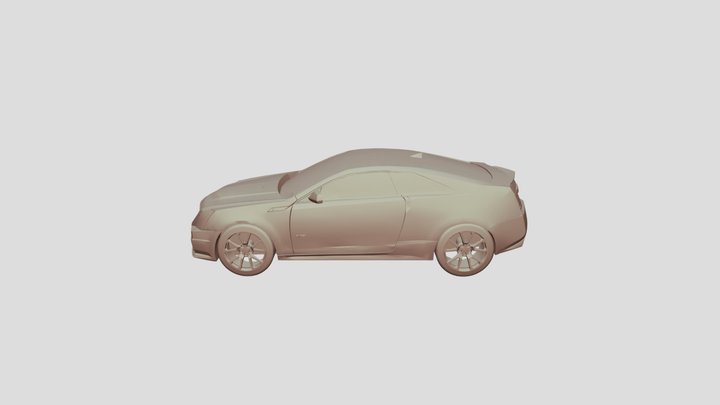 Cadillac CTS-V Coupé for 3D-printing