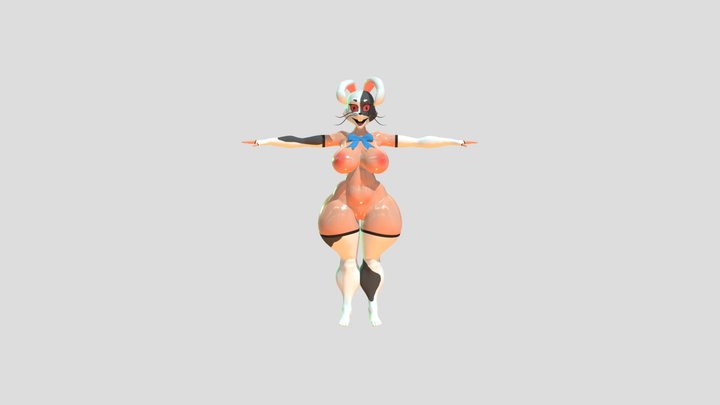 Fnia_sb_vanny_finished_1_usdz 3D Model