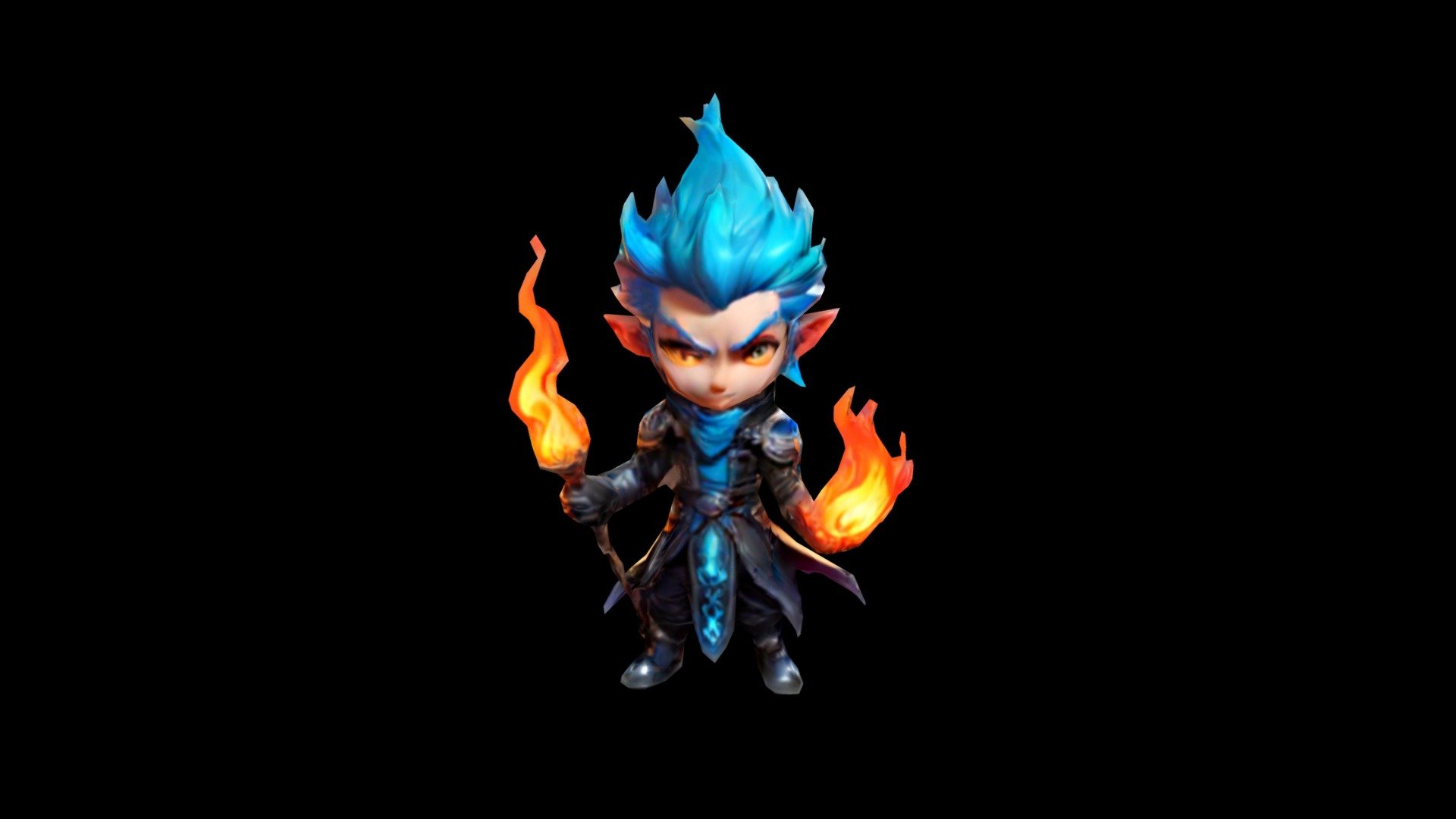 "Firestarter Sprite Fierce and Focused" This t Download Free 3D model by klrxyz [c2f10c7