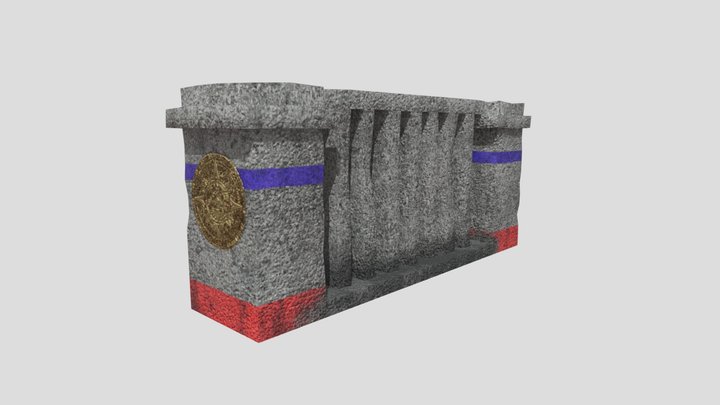 Aztec gate 3D Model