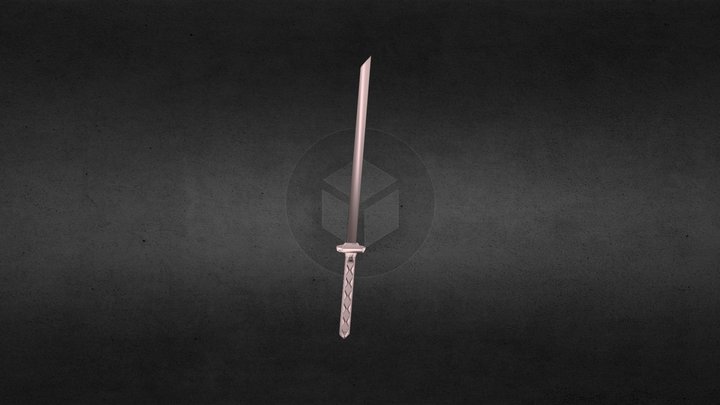 My Katana Sword 3D Model