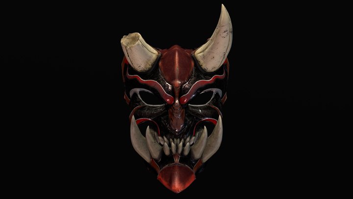 Mask of Defeat 3D Model