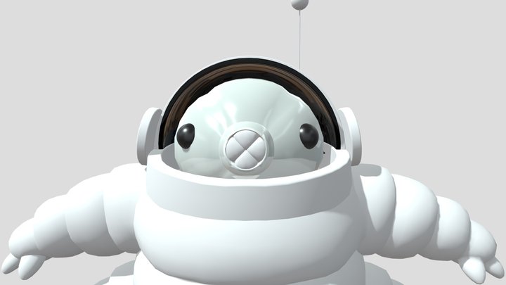 Rollo The Tardigrade 3D Model