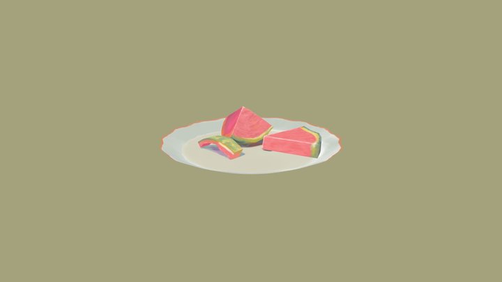 Melon Study 3D Model