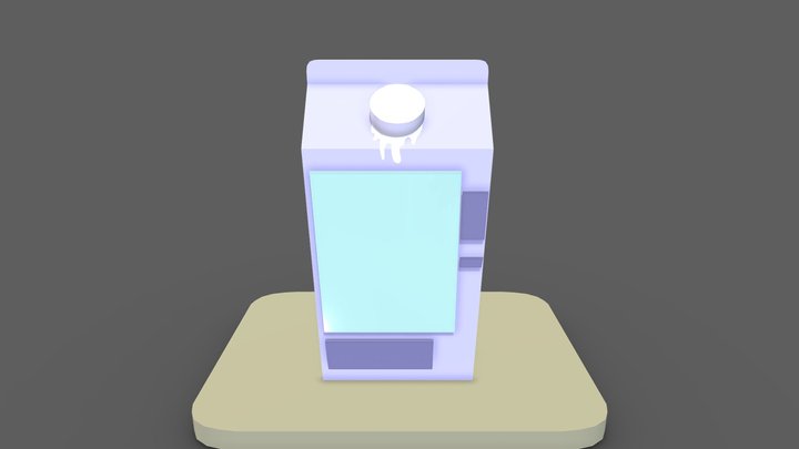 Vending with roughness 3D Model