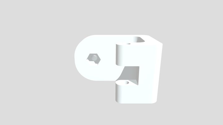 Logitech C270 Z-Bolt mount 3D Model