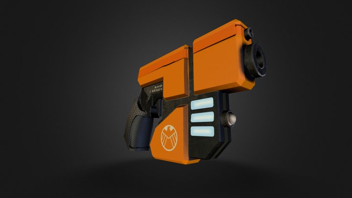 Gun 3D Model