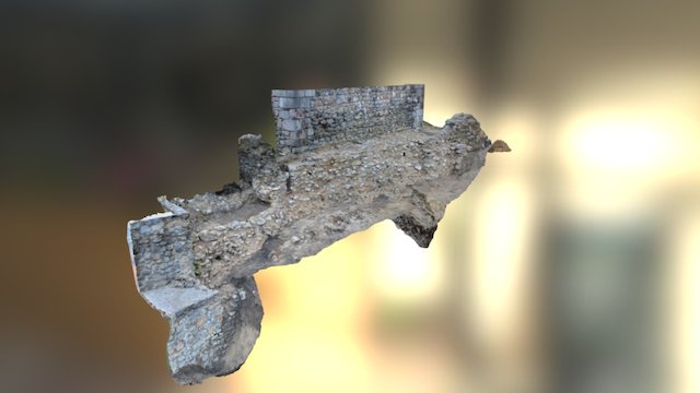 Arheološke raziskave na gradu Smlednik 3D Model
