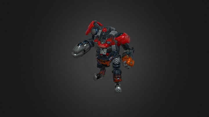 Fatty Fight 3D Model