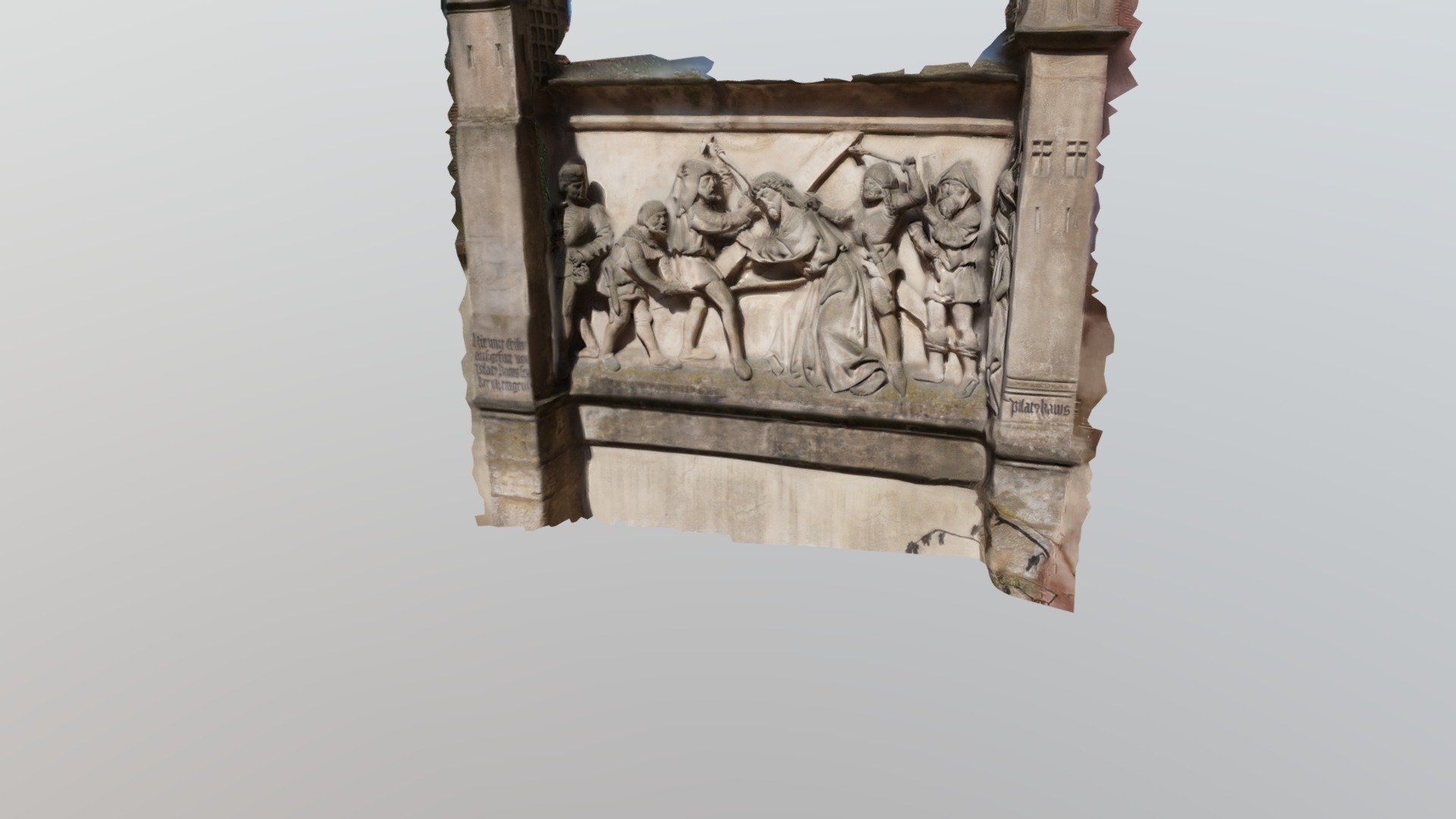 Bamberger Kreuzweg Station 1 — Sketchfab embed 3D viewer
