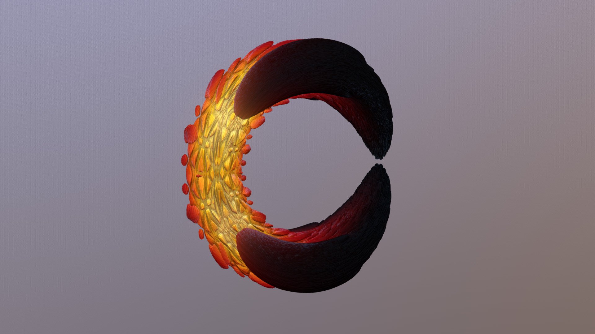 Larval Bended during Meshing