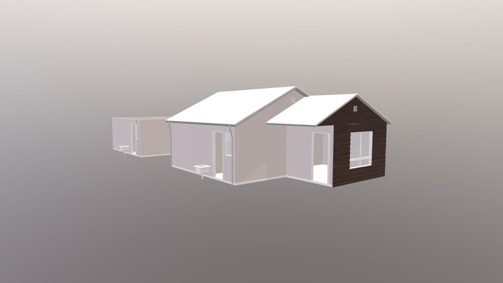 Modelo Casa habitacional 3D Model