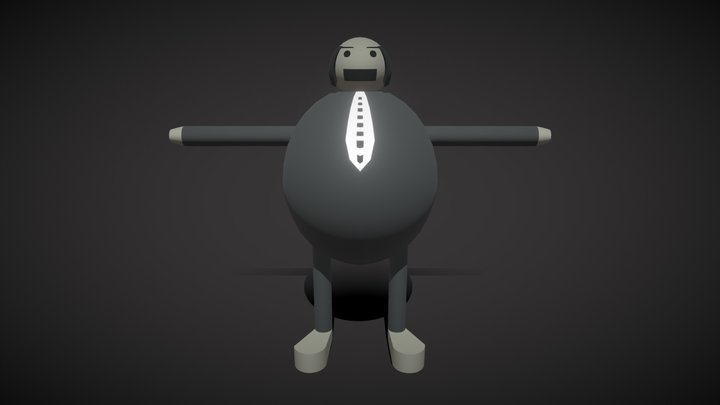 MJO Model-02(after rigging and shape keys) – Modello 3D gratuito STL